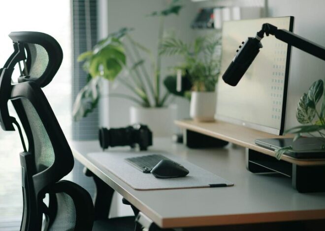 Tips for Creating a Comfortable and Productivity-Enhancing Home Office Space
