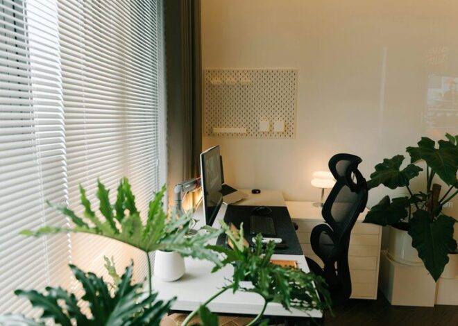 Tips for Creating a Cozy and Productive Home Workspace
